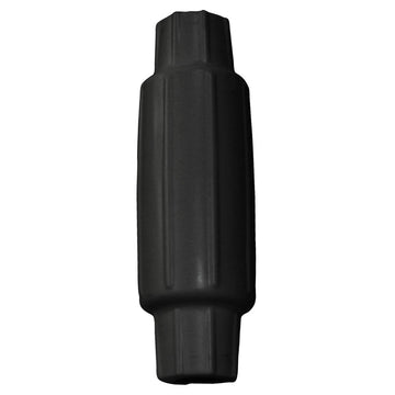 Dock Edge Torpedo Bumper, 18" x 5" – Marine Grade Vinyl, Black