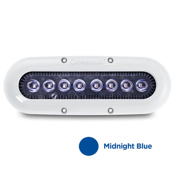 OceanLED X-Series X8 Underwater LED Light, Midnight Blue – 2300 Fixture Lumens