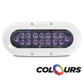 OceanLED X-Series X16 RGBW LED Underwater Light, 5800 Lumens