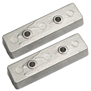 Tecnoseal TEC-BNT Bennett Trim Tab Anode, Zinc, Pair