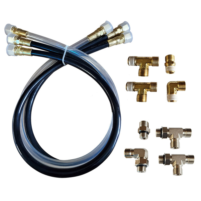 Octopus Autopilot Drives 30-inch Hydraulic Hose and Fitting Kit for Helm Systems