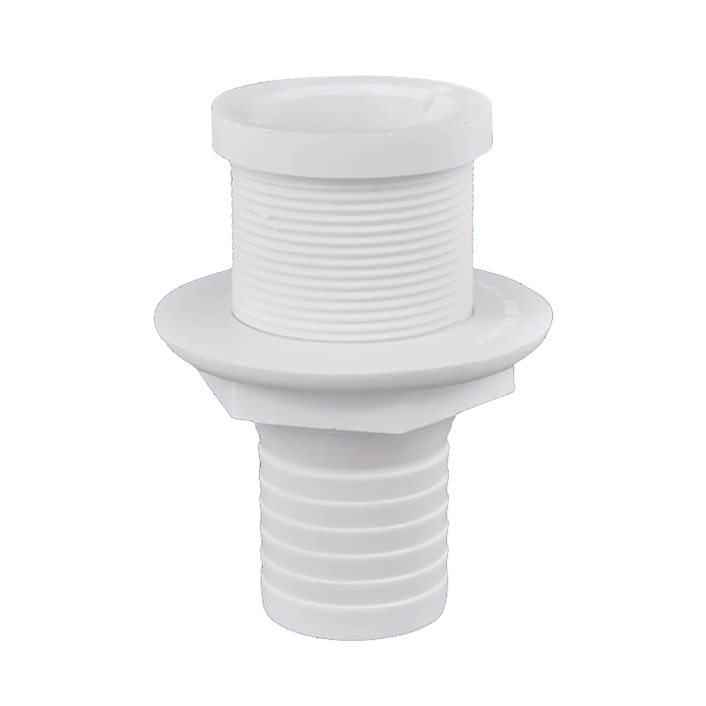 Attwood Marine Cockpit Drain, No Screen – 1-1/2" Hose, Polypropylene