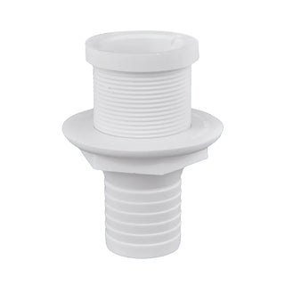 Attwood Marine Cockpit Drain, No Screen – 1-1/2" Hose, Polypropylene