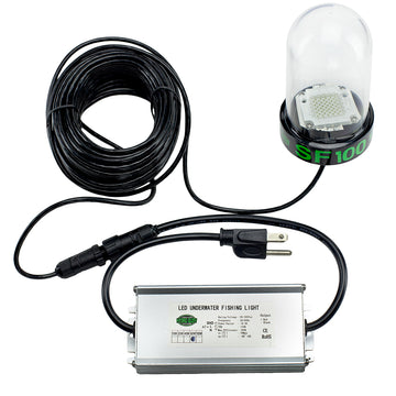 Hydro Glow SF100G 100W 120VAC Underwater LED Dock Light - Green