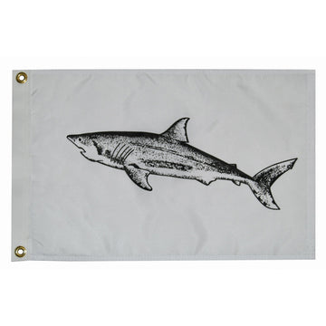 Taylor Made "Shark" Fisherman's Catch Flag, 12" x 18"