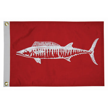 Taylor Made Fisherman's Catch Wahoo Flag, 12" x 18" – Durable Nylon