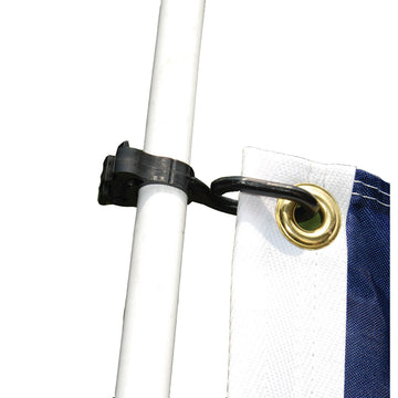 Taylor Made Charlevoix® Burgee and Antenna Clips, Pair – Made in USA