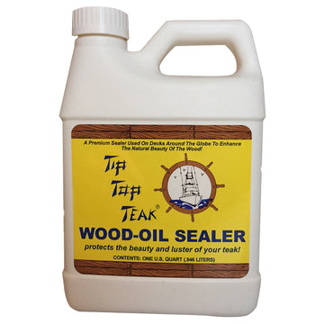 Tip Top Teak Wood Oil Sealer, Quart Size, Made in USA