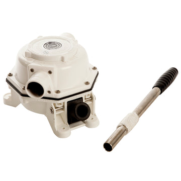 Whale Marine MK5 Manual Sanitation Pump, Thru Deck Mount – 66 LPM