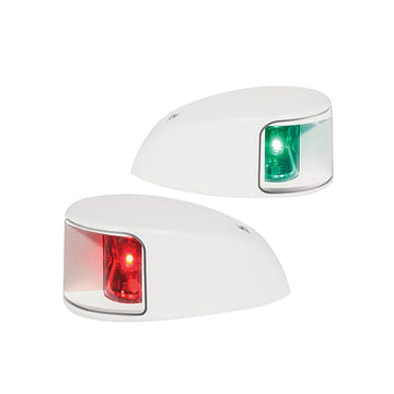 Hella Marine NaviLED Deck Mount Port & Starboard Pair, 2nm, White Housing