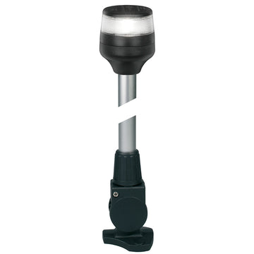Hella Marine NaviLED 360 Compact All-Round Lamp, 2nm, 24" Fold Down Base - Black