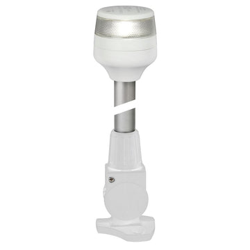 Hella Marine NaviLED 360 Compact All Round Lamp, 2nm, 24" Fold Down Base, White