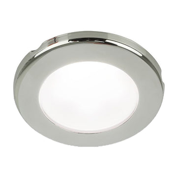 Hella Marine EuroLED 75 3" Round Down Light, White LED, 24V, Stainless Steel