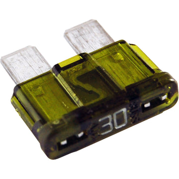 Blue Sea Systems ATO/ATC 30 Amp Fuse Pack, 25-Pack