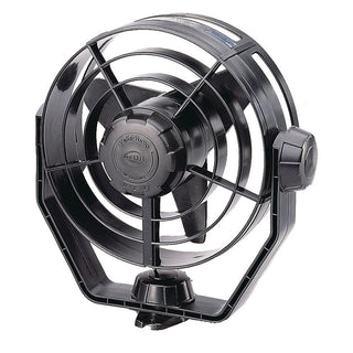 Hella Marine 2-Speed Turbo Fan, 12V, 150mm Blade, Black