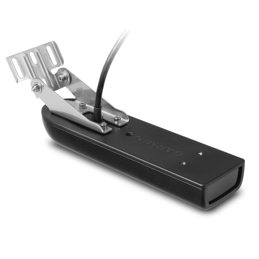 Garmin GT21-TM Transom Mount Transducer, Traditional 600W, 50/200kHz, ClearVÜ CHIRP 500W, 260 & 455kHz