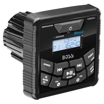 Boss Audio MGR450B Marine Mech-less Receiver, 240W, IPX6 Rated