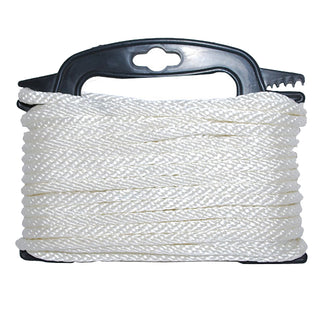 Attwood Braided Nylon Rope, 3/16" x 100' – Shock Absorbing Marine Grade