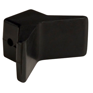 C.E. Smith Bow Y-Stop, 6-5/8" Span, Black Natural Rubber for Boat Trailers