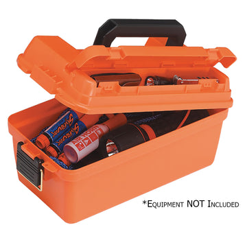 Plano Small Shallow Emergency Dry Storage Box, Orange - 141250