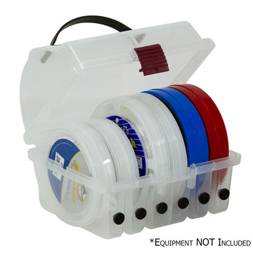 Plano ProLatch® Leader Spool Box, Clear – 7.25" x 6.5" x 5.5"