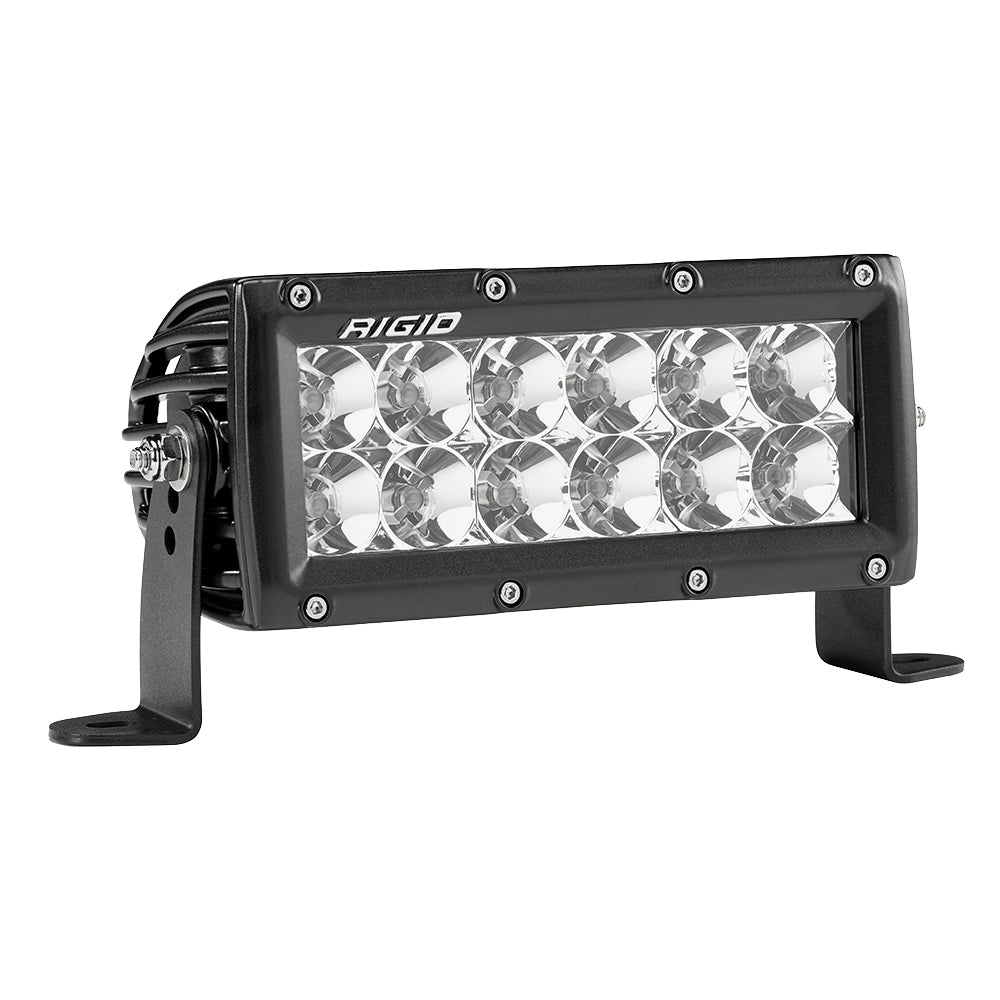 RIGID Industries E-Series PRO 6" Flood LED Light Bar, 80W/9504 Lumens