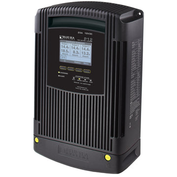 Blue Sea Systems P12 Battery Charger, 12V DC 25A, Four-Stage, 3-Bank