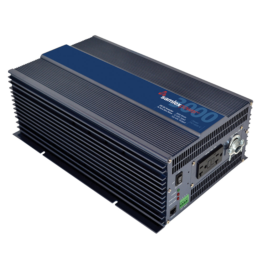 Samlex America PST-3000-12 Pure Sine Wave Inverter, 3000W/6000W Surge, 12V