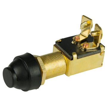 BEP Marine 2-Position SPST Push Button Switch - OFF/(ON)