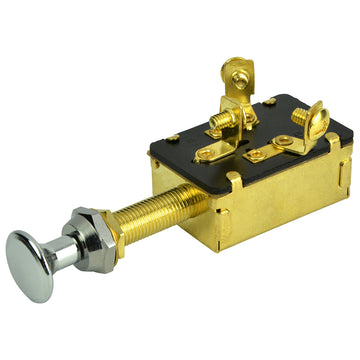 BEP Marine 3-Position SPDT Push-Pull Switch, 10A 6-36V DC