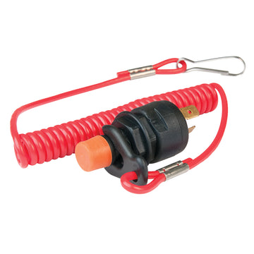 BEP Marine Kill Switch & Lanyard, 12V/24V DC, 10A