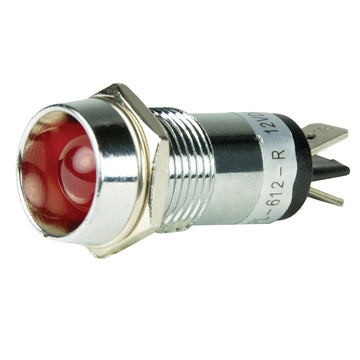 BEP Marine LED Pilot Indicator Light, 12V Red
