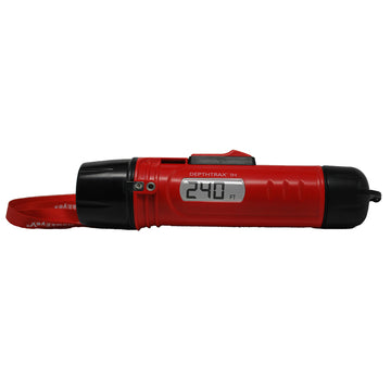 HawkEye DepthTrax 1H Handheld Depth Finder and Temperature Gauge, 300ft Range