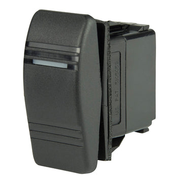 BEP Marine Contura Rocker Switch, SPDT (ON)/OFF/ON, Amber LED, IP66 Marine Rated
