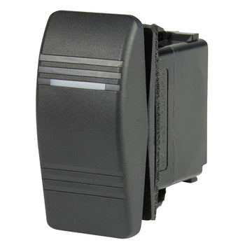 BEP Marine DPDT Contura Switch, 1-Amber LED, Marine-Grade IP66