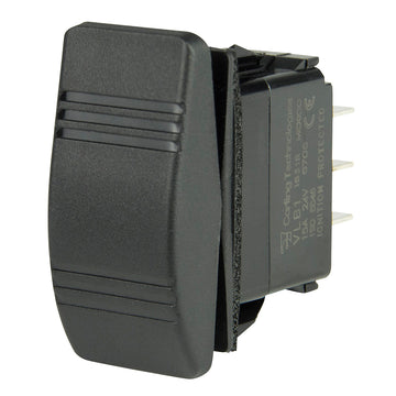BEP Marine Contura DPDT Rocker Switch, 12V/24V DC, 20A/15A, IP66