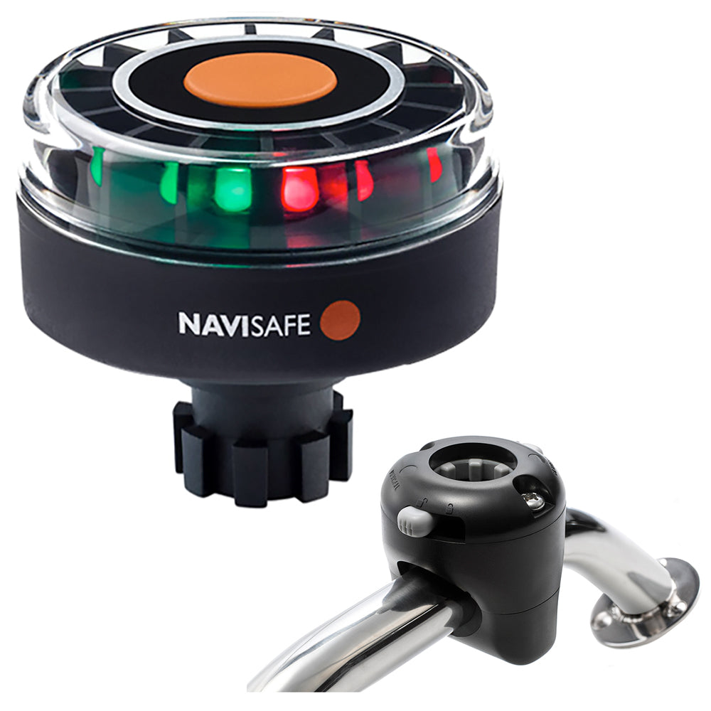 Navisafe Navilight Tricolor 2NM LED, USCG Approved w/Rail Mount
