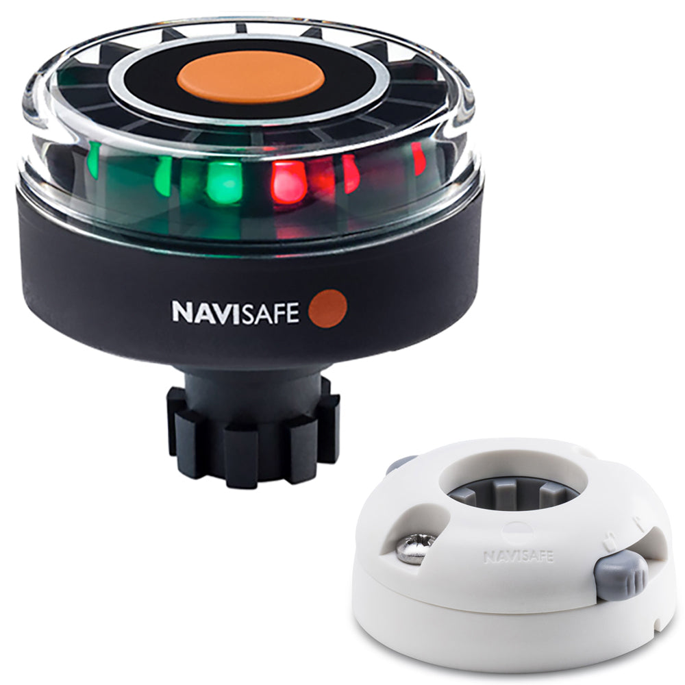 Navisafe Navilight Tricolor 2NM with Navibolt Base & Horizontal Mount