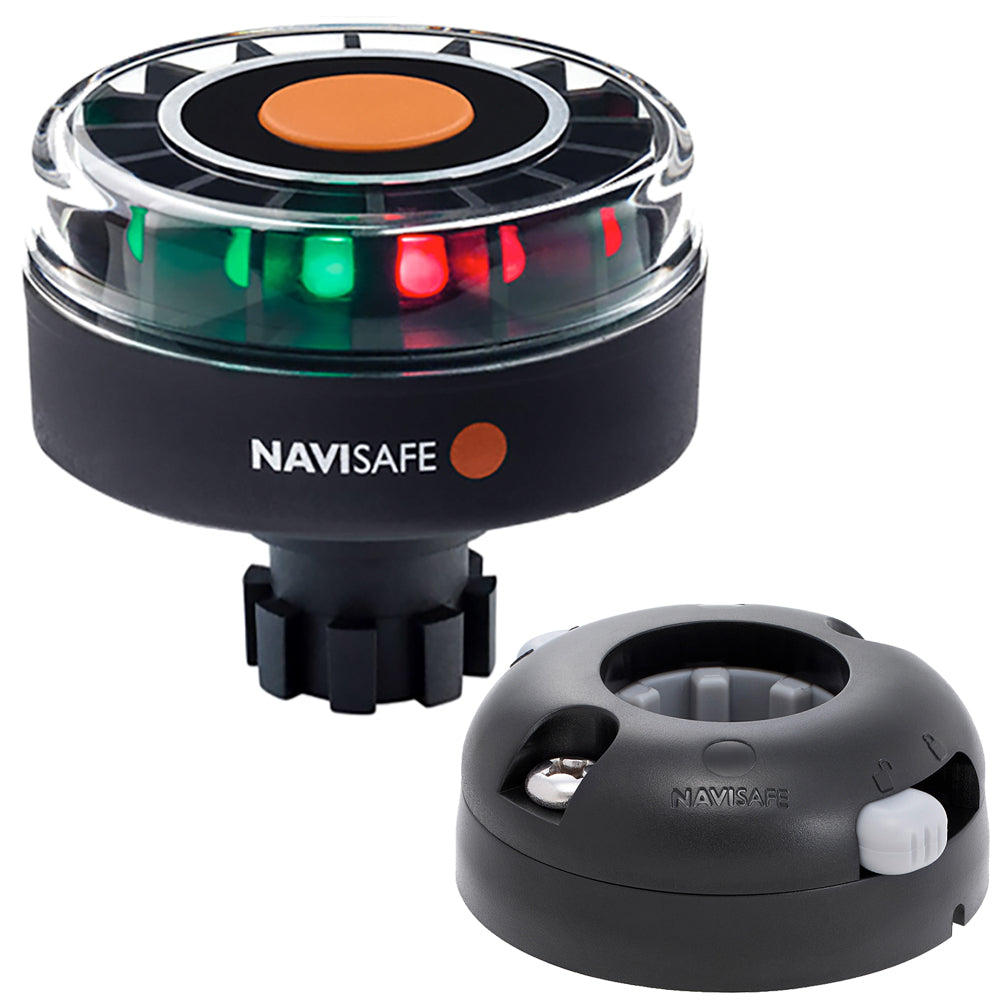 Navisafe Navilight Tricolor 2NM, with Navibolt Base & Horizontal Mount