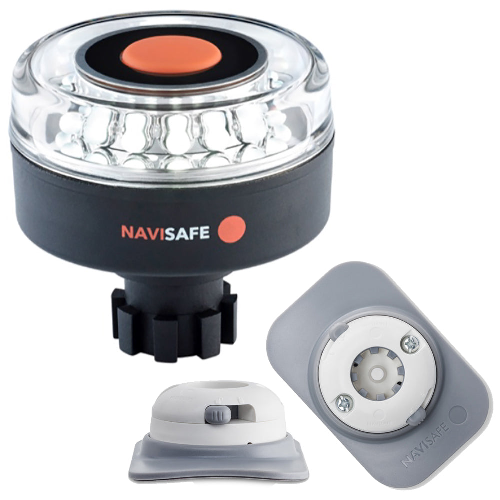 Navisafe Navilight 360&deg; 2NM w/Navibolt Base & RIB Mount - White