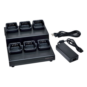Standard Horizon 6-Unit Multi Charger, For Yaesu Transceivers