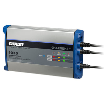 Guest 2720A On-Board Battery Charger, 20A/12V, 2 Bank