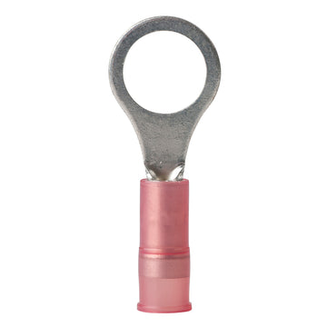 Ancor Marine Grade Nylon Ring Terminal, 22-18 AWG, 1/4" Post Size, 25-Pack