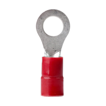 Ancor Marine Grade 8 AWG - 5/16" Nylon Ring Terminal - 100-Pack, UL 486C Listed
