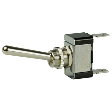BEP Marine Chrome Plated Long Handle SPST Toggle Switch, ON/OFF