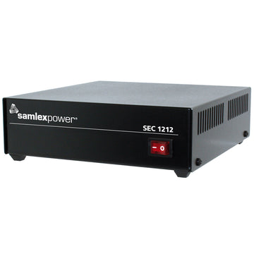 Samlex America SEC-1212 Desktop Switching Power Supply, 120VAC to 13.8VDC, 10 Amp