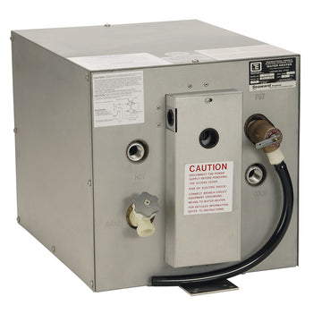 Whale Marine Seaward 6 Gallon Hot Water Heater, Stainless Steel, 120V 1500W
