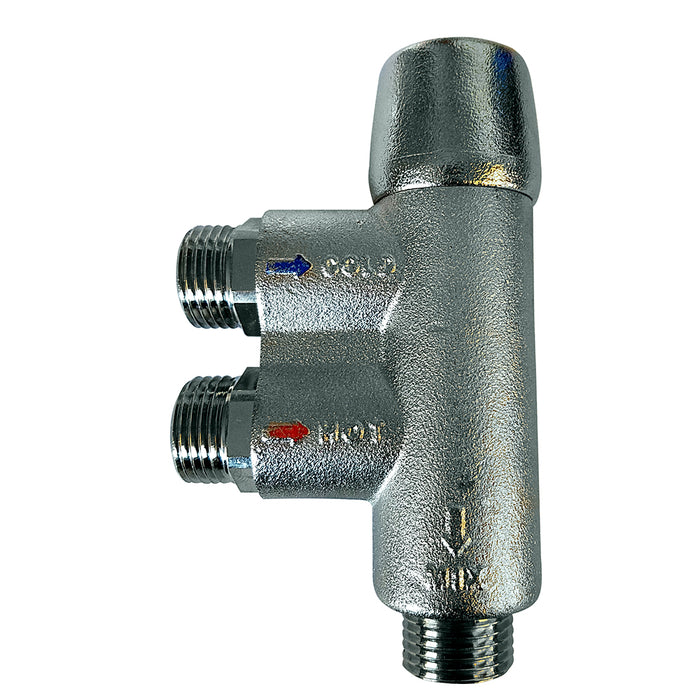 Whale Marine Seaward Thermostatic Mixer Valve, 1/2 in. BSP