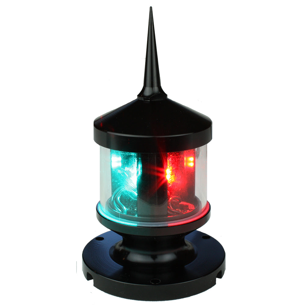 Lunasea Lighting Tri-Color/Anchor/Strobe LED Nav Light, USCG Certified 2nm