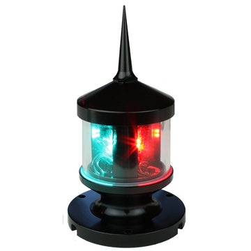 Lunasea Lighting Tri-Color/Anchor/Strobe LED Nav Light, USCG Certified 2nm